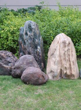 公园仿真石头雕塑假山造景庭院花园林房地产小区别墅景观装饰摆件