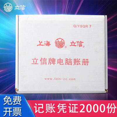立信TR101电脑记账凭证套打电脑账册连打凭证纸财务针式打印纸