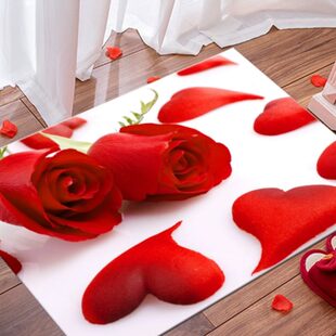 免洗可擦 光面环保水晶板 新款入户门垫家用进门脚垫厨房地垫定制