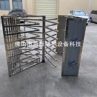 汽车站进站口单向手推旋转闸机 简易三辊闸 景区旅客导流单向滚闸