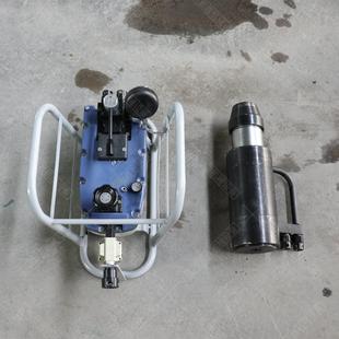 气动锚索张拉机具MQ18-200/63预应力气动张拉千斤顶气动油泵