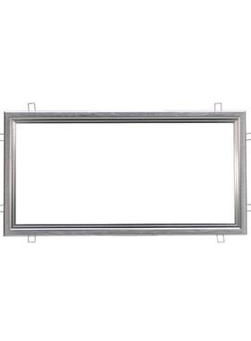 300X嵌300x60卡01x0120石膏板弹簧扣入式卡簧厨房卫生间led平板灯