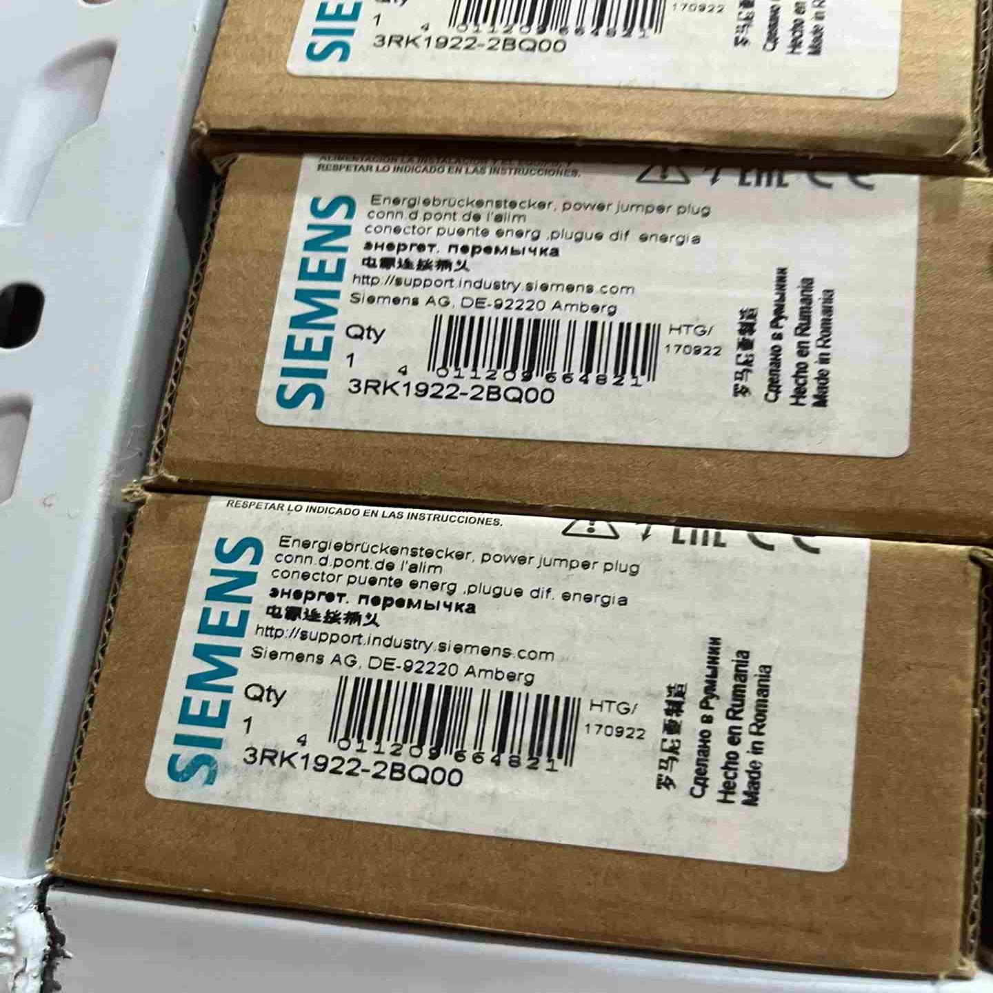 3RK1922-2BQ00电源连接跳线插头议价