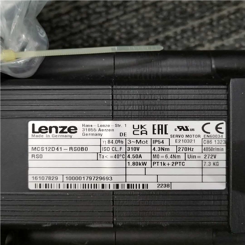 lenze全新伦茨伺服电机mcs12d41-rs0b0 1.~议价