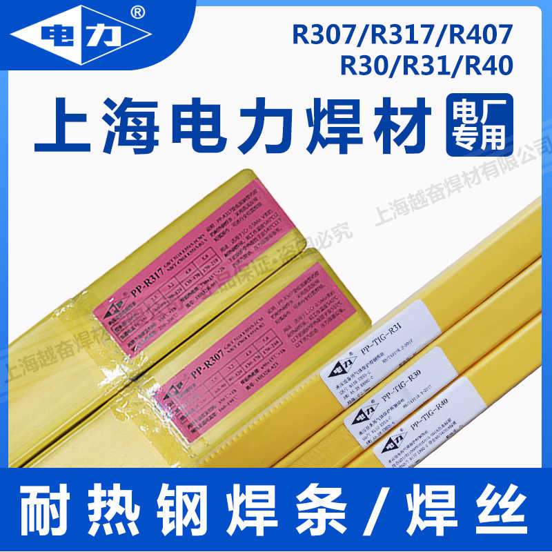 上海电力R30 R31 R40 J50 J507焊丝R307 R317 R407耐热钢焊条焊丝