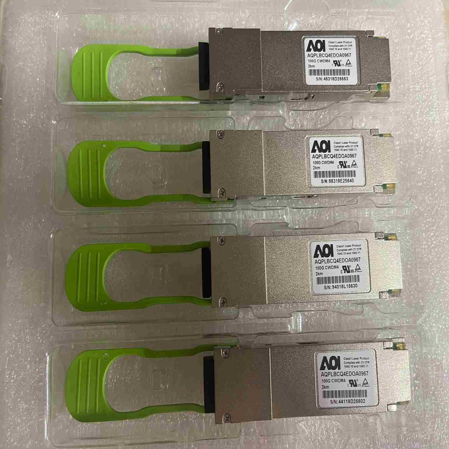 AOI 100G  CWDM4 2km光纤模块 1301nm议价