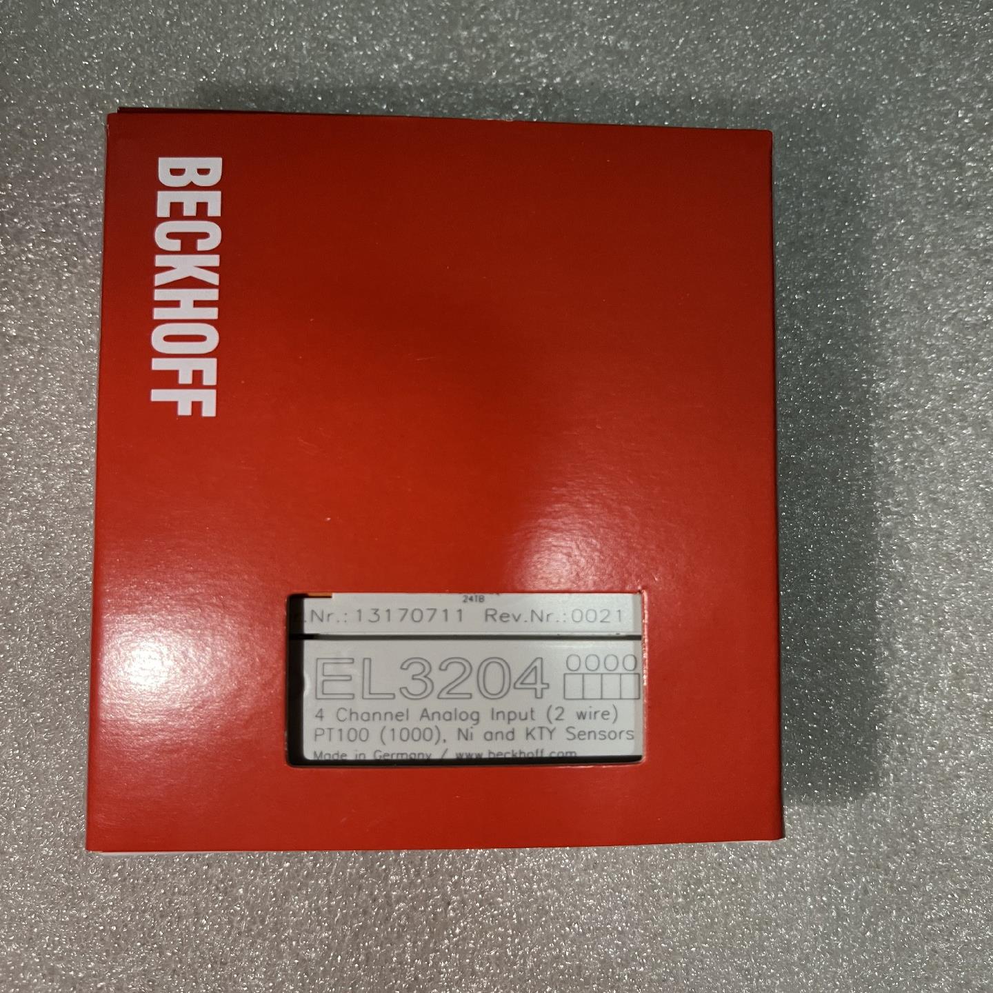 议~倍福模块EL3204，现货，顺丰包邮，