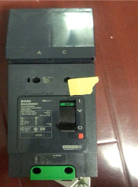 PowerPact断路器、开关，BG60，BGA260~议价
