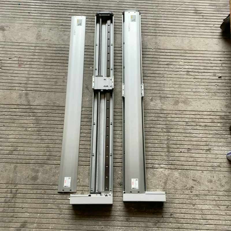 议价TOYO单轨滑台总长1330mm行程1100mm丝杆1632