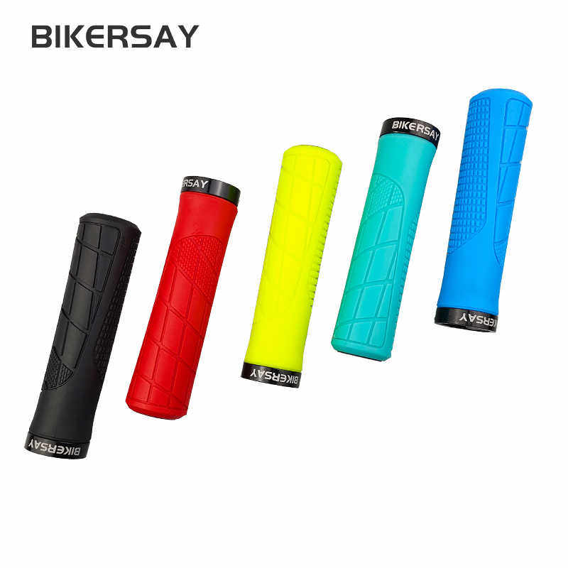 BIKERSAY自行车把套多彩把手山地车车把防滑锁死骑行手把套握把