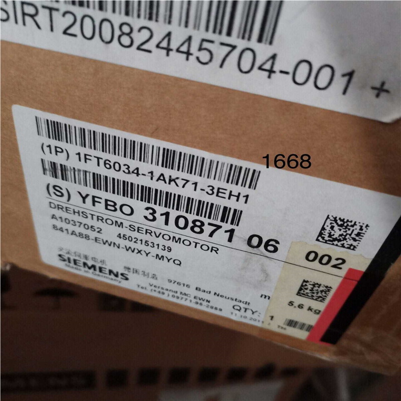 伺服电机1FT6034-1AK71-3EH1议价~议价