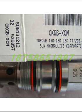 sun 螺纹插装阀 CKGB-XCN CODA-XCN CSAZ-XXN CVGV-XCN