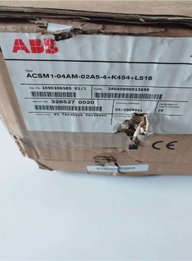 库存全新原装ABB伺服驱动器ACSM1-04AM-02A5-~议价
