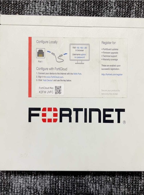 【顺庆】飞塔FortiGate FG-60E拆机成色漂亮功能完好【议价】