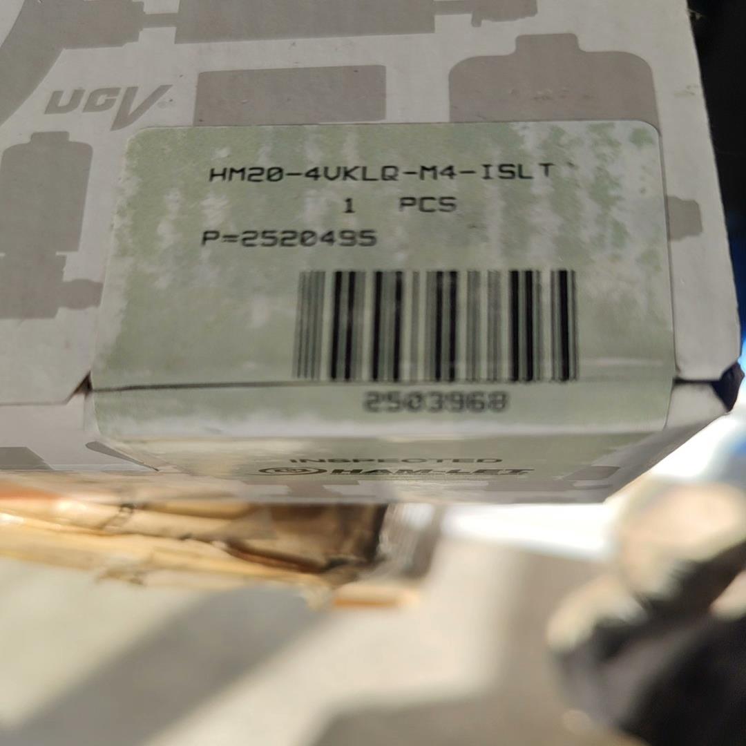 议~哈姆雷特HM20-4VKLQ-M4-ISLT手动阀