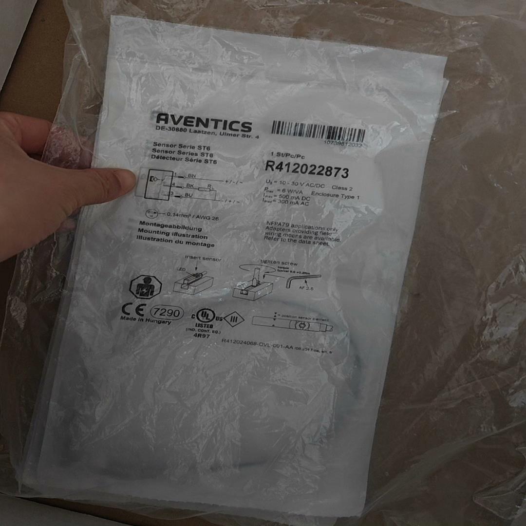 议~RVENTICS安沃驰R412022873气缸磁性开关传感器