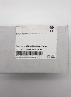 4000-68000-4620001 MURR德国穆尔400议价