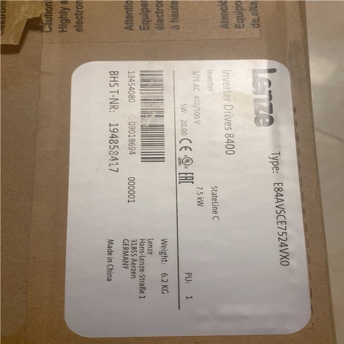伦茨8400系列变频器E84AVSCE7524VX0~询价