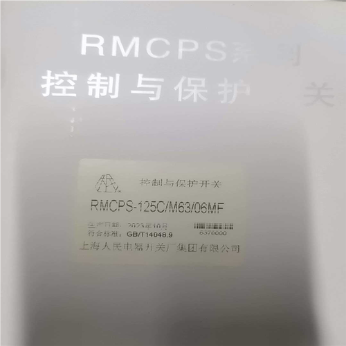 控制与保护开关RMCPS-125C/M63/06MF（KBO（憨憨电子）