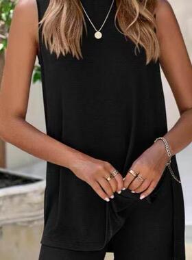 Perfect Mother's Day Gift ! 2-Piece Sleeveless Lounge Set |