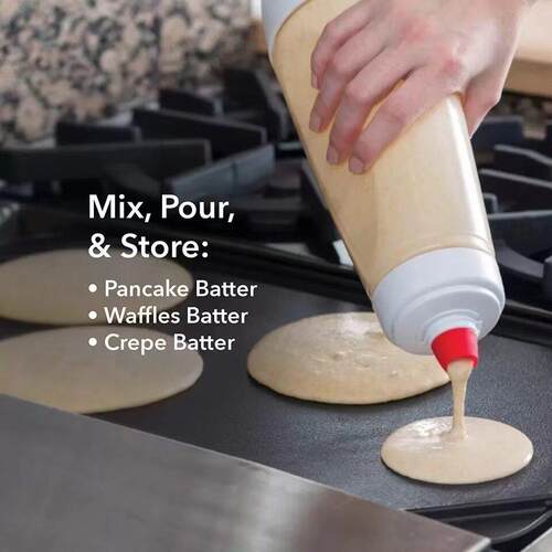New upgrade Pancake Batter Dispenser and Mixer with
