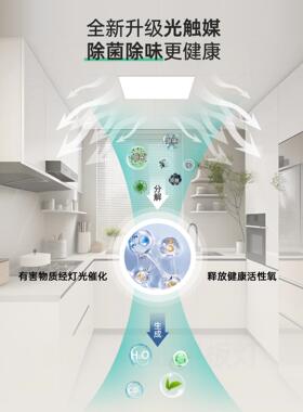 板厨房集成顶平板灯嵌入式面灯0X0HLDP06吊600铝扣板卫生间浴室