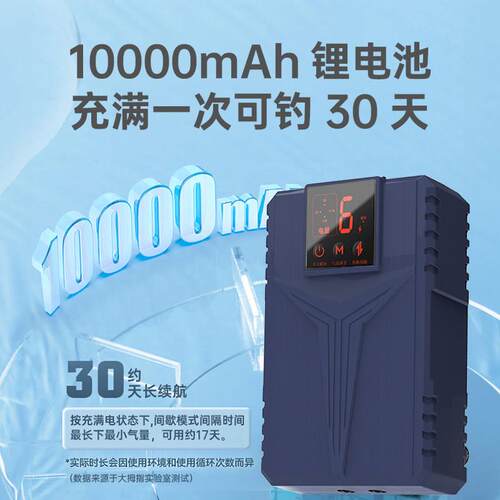 鱼缸氧气鱼泵养鱼小型增泵钓专用户外打AKA1139氧机用家全自氧动
