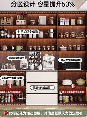 实餐边CBG-1101柜靠墙一中体储物柜古木定风客厅置物柜酒柜茶水柜