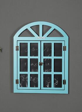 创用意壁饰墙面装饰花厅咖啡店窗挂户黑板家客厅壁7702A式拱形假