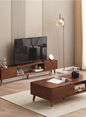 实木茶几客厅家功用轻奢现代能茶10458桌小户型简约茶台多餐桌用