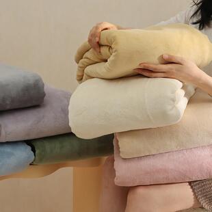 【N】23g高克重牛奶0绒纯N色GYE床单软床笠款防静电糯保暖