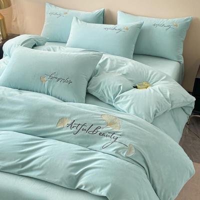 加厚防件静电双面被牛奶PXM绒四款套被套珊瑚绒床单罩法兰绒冬季