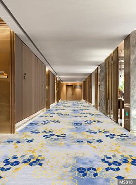 沃尔顿宾馆酒店地毯加厚耐磨满铺酒店阻燃b1级隔音客厅地毯