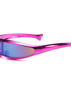 杰特9079新款海豚眼镜户外运动骑行墨镜未来感Y2K太阳镜