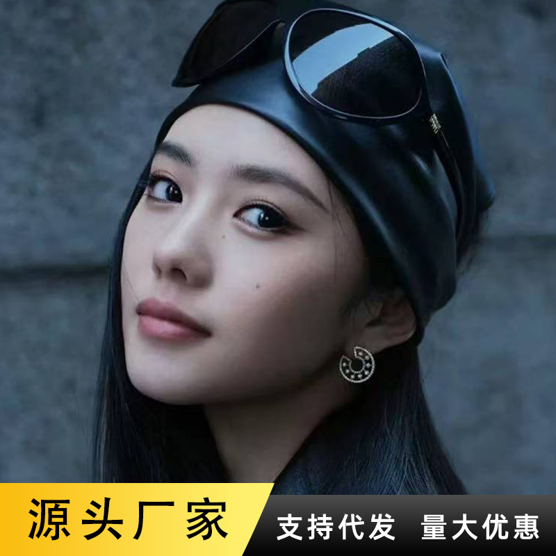 2025新款辣妹大框墨镜女潮高级感ins风拍照明星同款太阳眼镜外贸