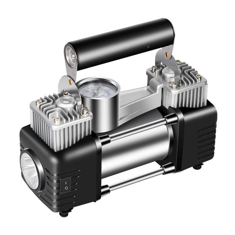 载充气泵打气泵汽车用888小便携缸式轿车电动轮胎12V双车高压型气