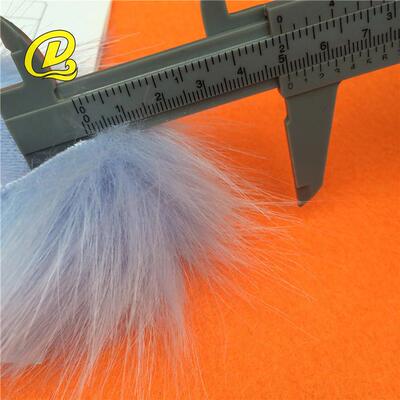 大狐狸毛5cm狐狸VRG毛料面05毛长毛绒箱包鞋材服毛装领面料