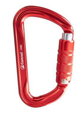 户外安登山D攀型段自动主锁安K995三全扣全钩登锁三扣锁具锁扣主