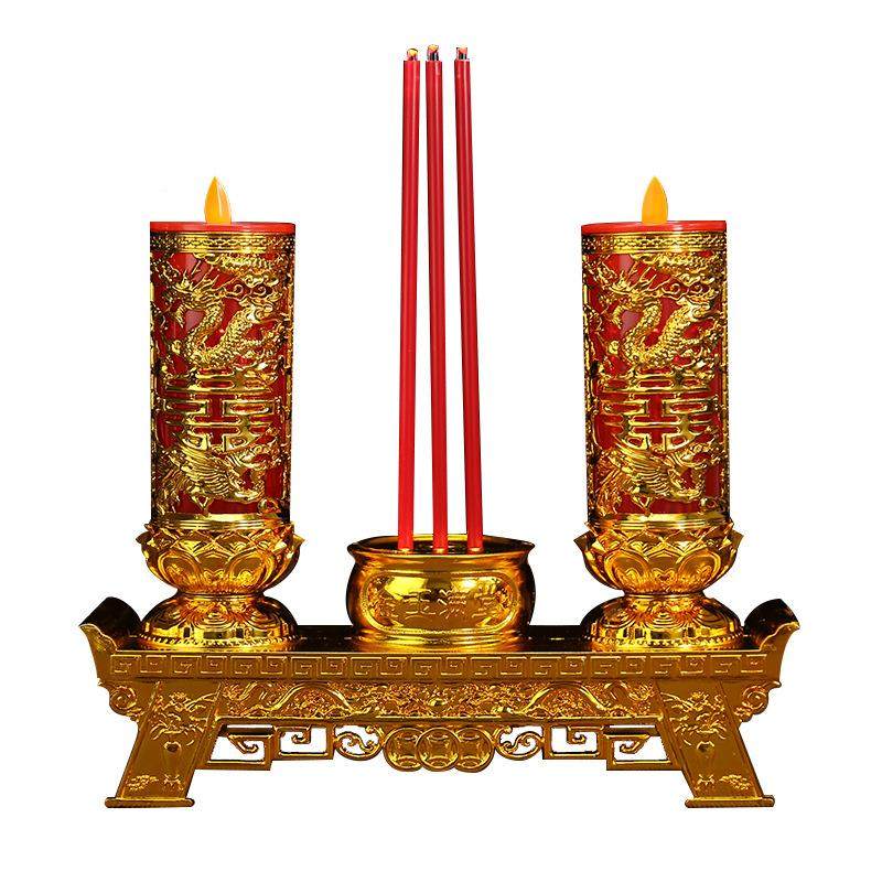 led电子蜡灯供佛拜烛神真关公VJU观音过节财神灯摆仿摇香炉插电电,家居饰品,蜡烛/蜡片,淘宝优惠券,粉丝福利购,淘宝优惠卷