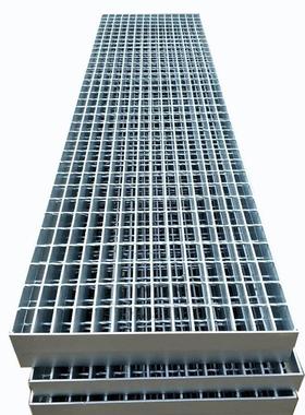 热镀锌钢格板家厂型齿形滑钢格板复防合不锈钢格78988栅板重压焊