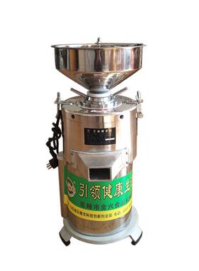 全麻自动商用石磨麻用汁磨酱机多功能小型100型磨研家芝麻酱花生