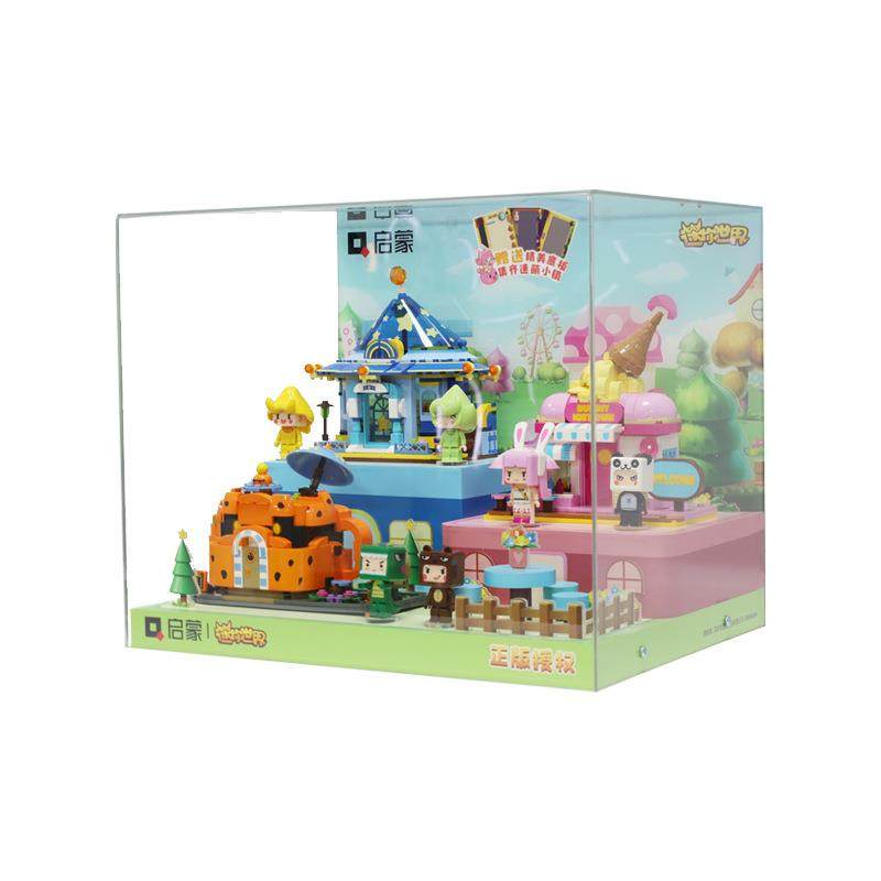 亚克力收积木玩展具示盒动漫办盲盒手纳盒反斗城模型玩具展示架,商业/办公家具,X展架/易拉宝,淘宝优惠券,粉丝福利购,淘宝优惠卷