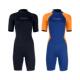 欧1.5mm连体寒潜水服短袖 浮保暖防潜水湿衣潜冲浪游泳衣 美D1221