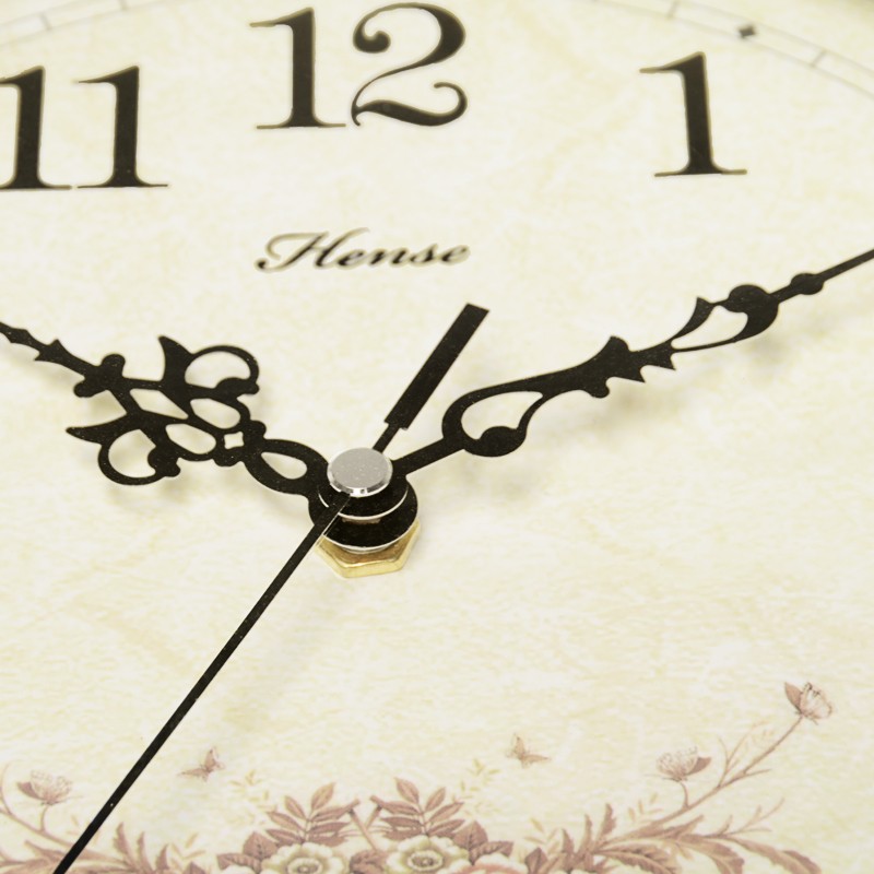 汉时面挂钟欧式客厅时钟静音现代面钟创意两面钟表HD2