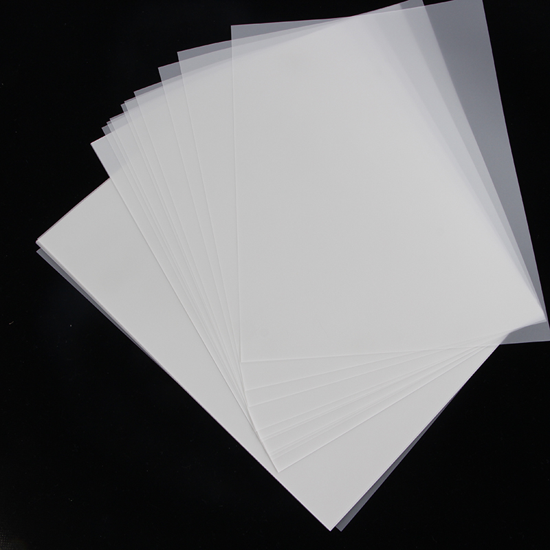 0.075磨砂A4激光打印膜 激光打印制版胶片绘图膜菲林纸菲林片