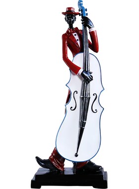 创意欧式抽象乐队人物现代客厅玄关电视柜酒柜装饰品摆设