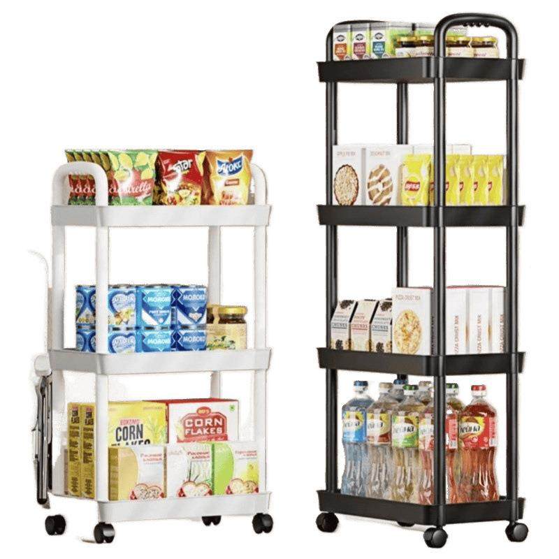 置手推QON车生物推架小车多层厨房落地篮子床头零食浴室卫间收纳,家装主材,浴室角架,淘宝优惠券,粉丝福利购,淘宝优惠卷