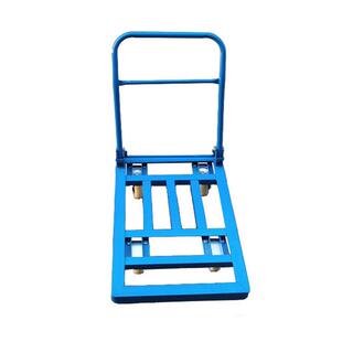 角车手拉铁车轻折叠搬运车超市仓库推车拉便货平板车家用小推手车