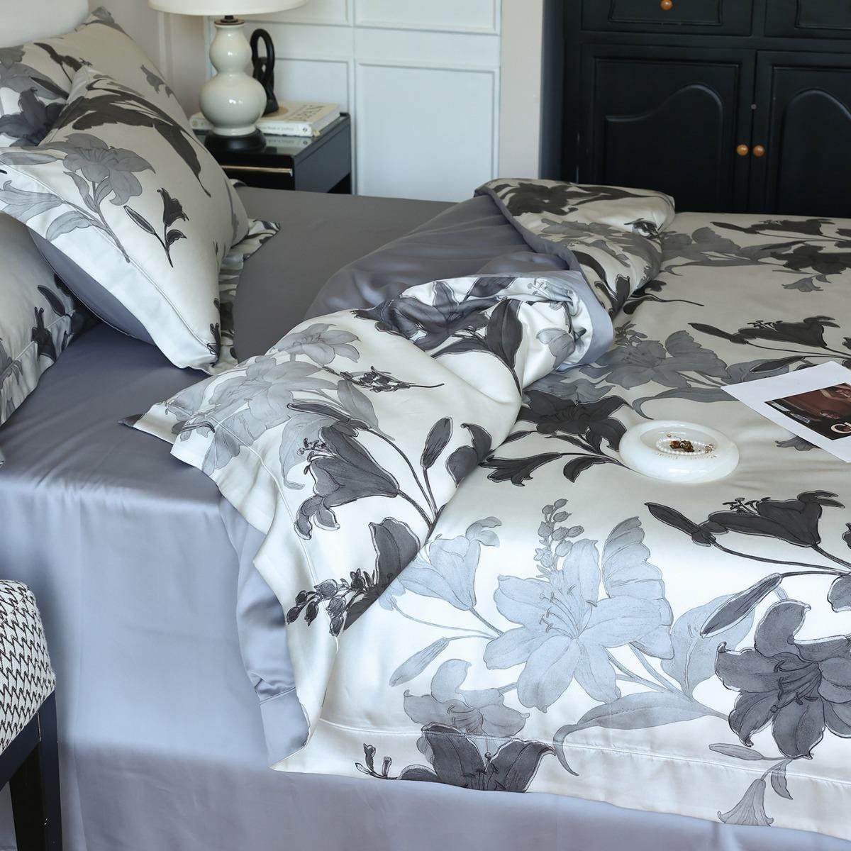 60维S滑天丝四件套莱赛尔纤感凉丝被套床单夏季AL-20245冰丝4件套,床上用品,床品套件/四件套/多件套,淘宝优惠券,粉丝福利购,淘宝优惠卷