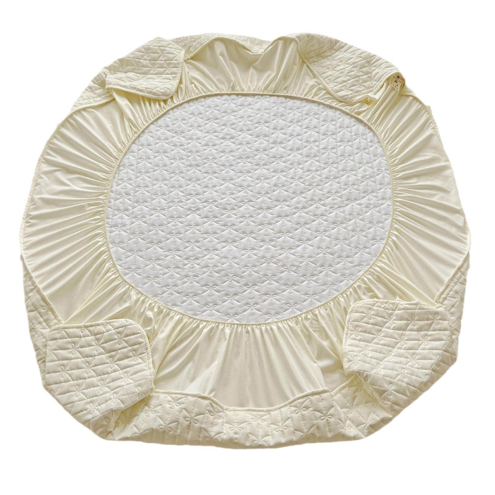 婴级床全棉水床洗棉通用夹棉加厚母床罩可裸笠睡全包垫2E7ebC76保,床上用品,床裙,淘宝优惠券,粉丝福利购,淘宝优惠卷